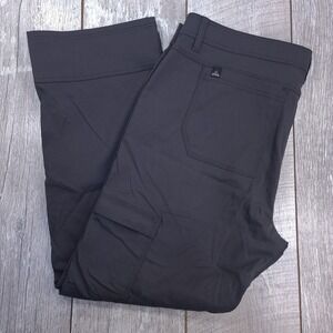 prAna Pants Mens 40x30 Gray Zion Convertible Cargo Outdoor Hiking Lightweight